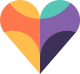 FASP logo rainbow heart